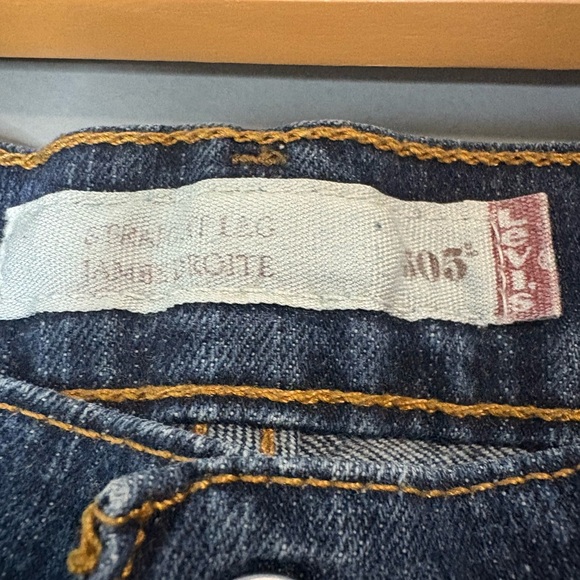 Levi’s size 10 Classic 504 Blue Women's straight leg denim Jeans - Picture 6 of 7